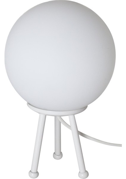 Ürgüp Tripod Abajur Beyaz