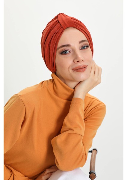 Kışlık Fularlı Bone TÜRBAN,B-80RB