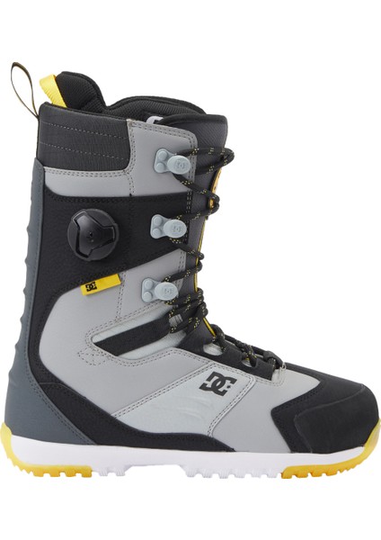Erkek Snowboard Botu Premier Hybrid Siyah/Gri/Sarı
