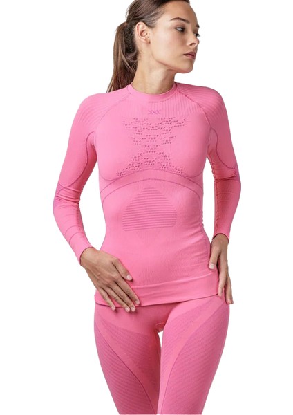 Energy Accumulator 4.0 Shirt Lg Sl Wmn Kadın Pembe İçlik Üst modelleri