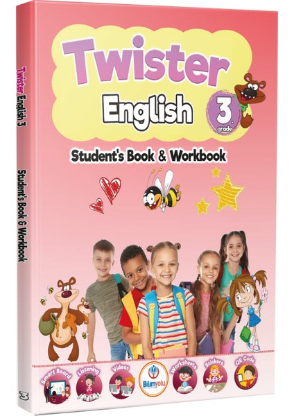 3. Sınıf Twister English Student's Book & Workbook Ibrahim Sargın Bilimyolu Yayınları