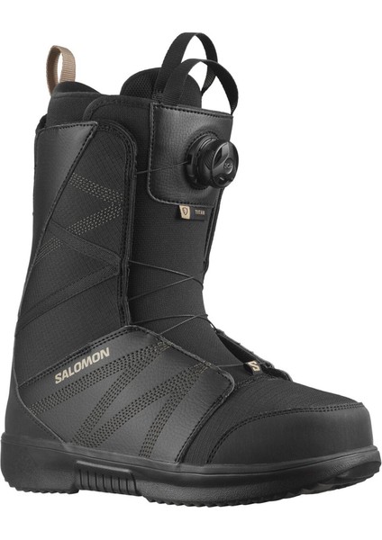 Erkek Snowboard Botu Titan Boa Siyah