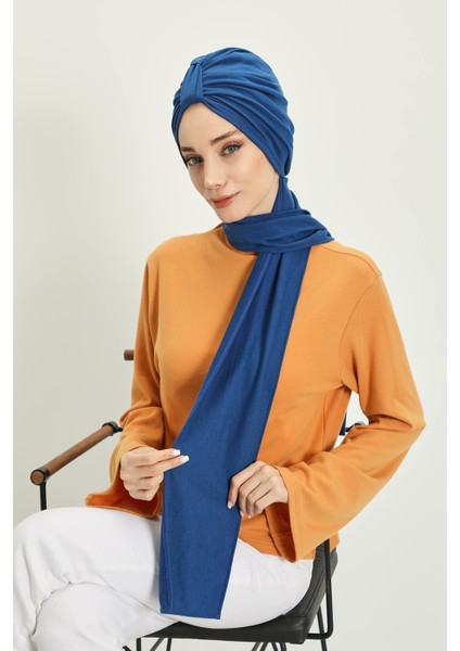 Kışlık Fularlı Bone TÜRBAN,B-80RB
