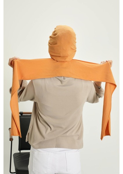 Kışlık Fularlı Bone TÜRBAN,B-80RB