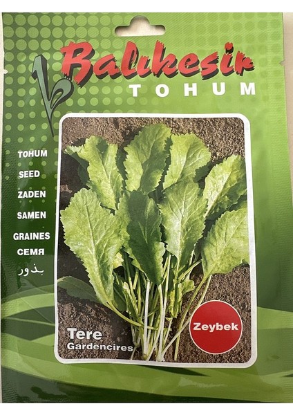 Tere Tohumu Zeybek Balıkesir Tohum 10 Gr
