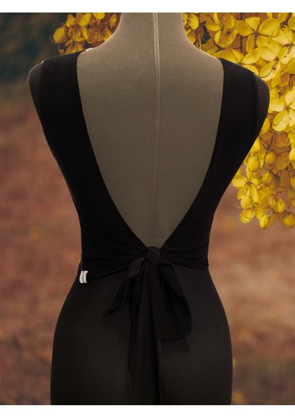 Sırtı Açık Bağlamalı Siyah Crop Top, Kadınparti Dans Tango Bluzu fiyatları