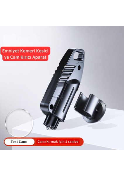 Sharp Tool Safety Hammer Emniyet Kemer Kesici ve Araç Cam Kırıcı Araç Acil Durum Cam Kırıcı