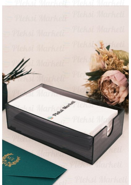 Transparan Pleksiglass Peçetelik fiyatları