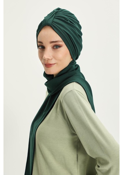 Kışlık Fularlı Bone TÜRBAN,B-80RB