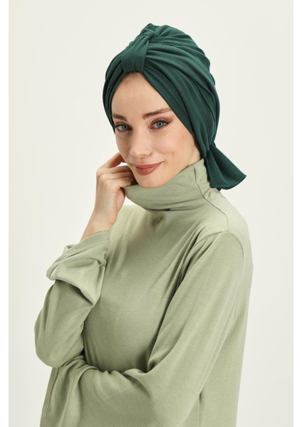 Kışlık Fularlı Bone TÜRBAN,B-80RB