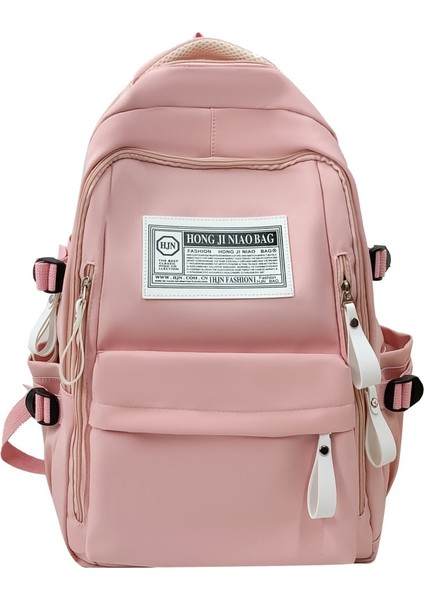 Retro Rahat Sırt Çantası Büyük Kapasiteli Okul Çantası (Yurt Dışından)