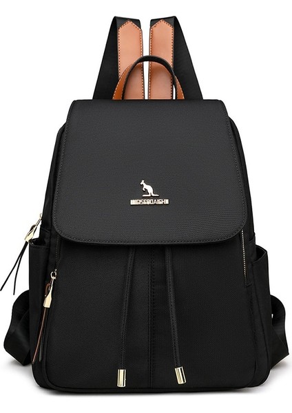 Şık ve Çok Yönlü Ipek Kumaştan Kadın Seyahat Sırt Çantası (Yurt Dışından)