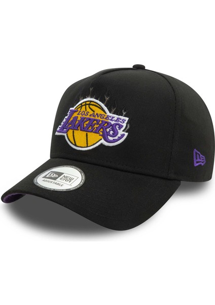 Uniseks Şapka Eframe Nba Flame Los Angeles Lakers Black