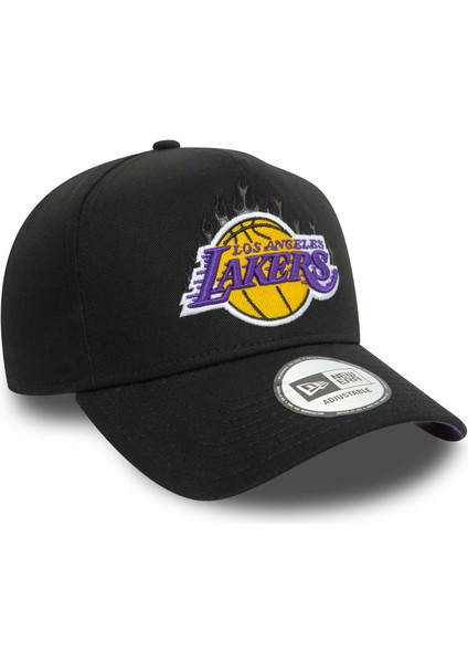 Uniseks Şapka Eframe Nba Flame Los Angeles Lakers Black modelleri