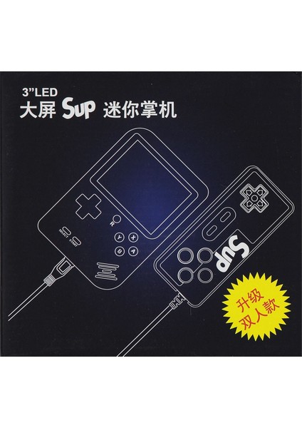 Sup Ateri Oyun Konsolu 2 Oyunculu Mini El Atarisi 400 Oyunlu Retro Ateri 2 Kişilik Ateri modelleri