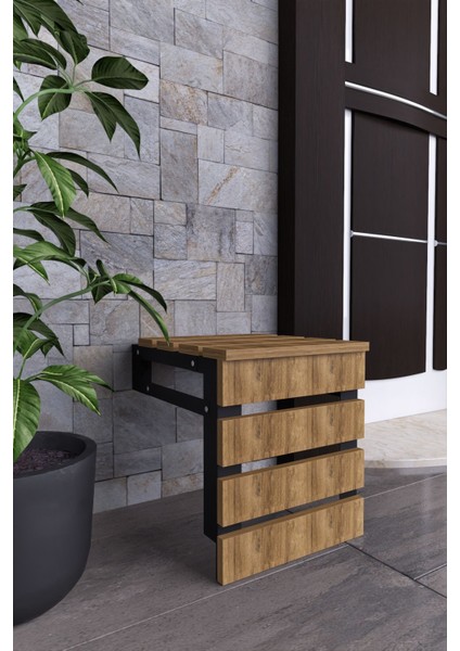 Katlanabilir Duvara Monte Demir Çok Amaçlı Tabure