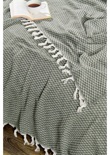 Pamuklu Sarı Çift Kişilik Pike 200 x 230