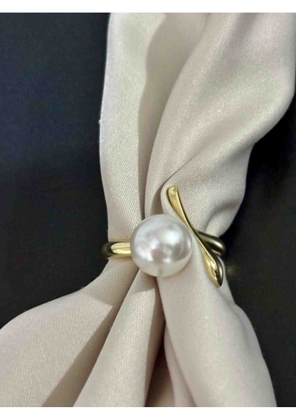 Incili Gold Ayarlanabilir Yüzük fiyatları