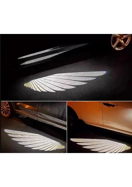 Bmw 550 Araca Uyumlu Ayna Altı Melek Kanadı Işıgı modelleri