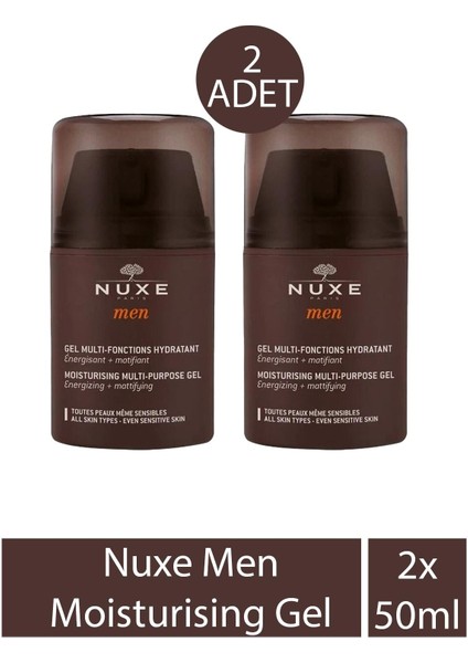 Men Moisturising Gel 50 ml 2 Adet