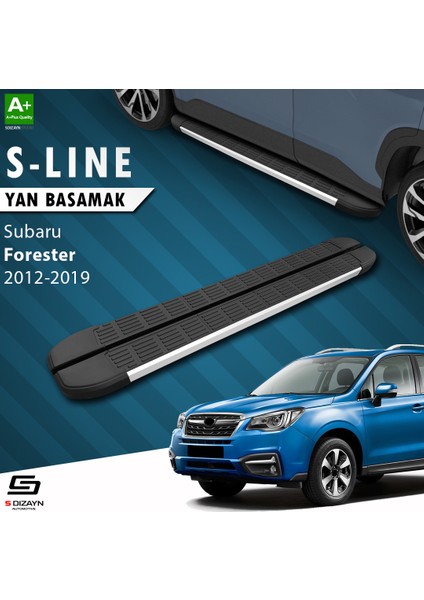 Subaru Forester 4 S-Line Aluminyum Yan Basamak 183 Cm 2012-2019 A+ Kalite