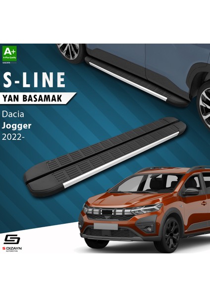 Dacia Jogger S-Line Aluminyum Yan Basamak 213 Cm 2022 Üzeri A+ Kalite