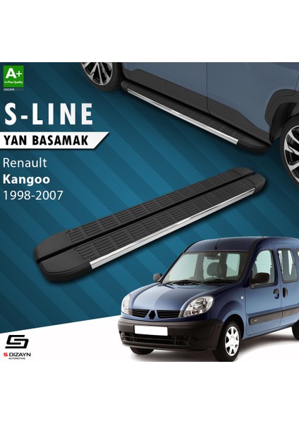 Renault Kangoo S-Line Krom Yan Basamak 183 Cm 1998-2007 A+ Kalite