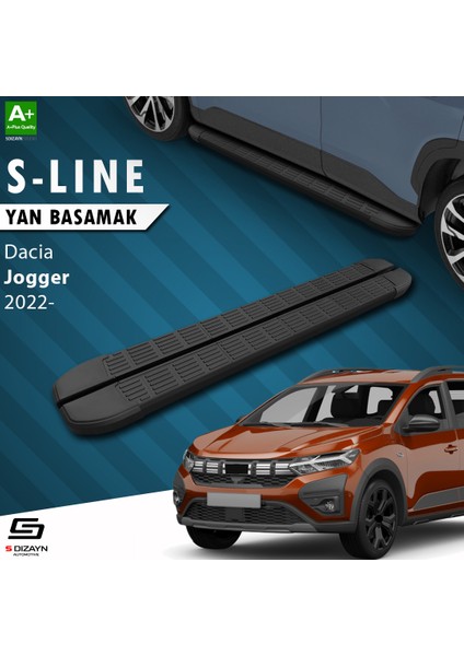 Dacia Jogger S-Line Siyah Yan Basamak 213 Cm 2022 Üzeri A+ Kalite