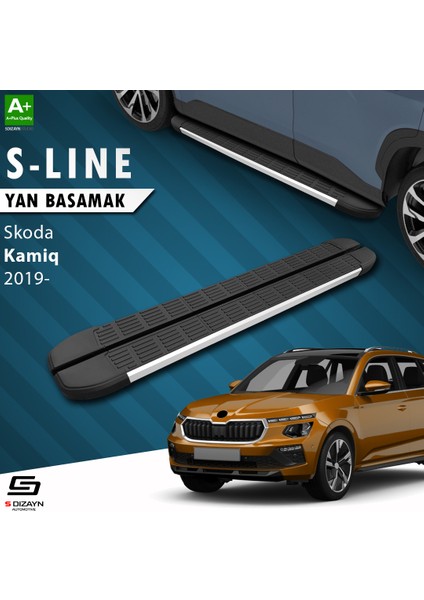 Skoda Kamiq S-Line Aluminyum Yan Basamak 183 Cm 2019 Üzeri A+ Kalite