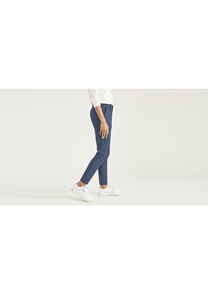 Weekend Chino Lacivert Skinny Fit Pantolon