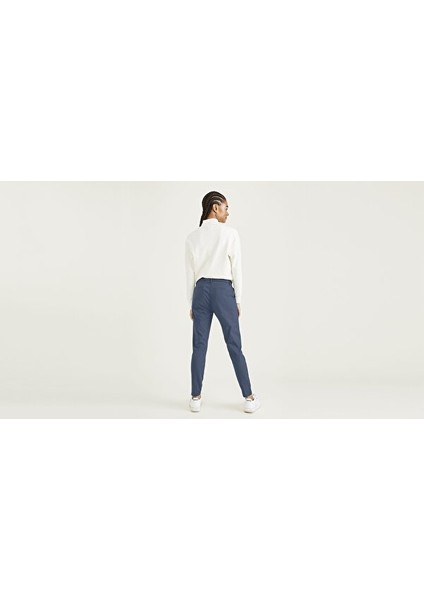 Weekend Chino Lacivert Skinny Fit Pantolon