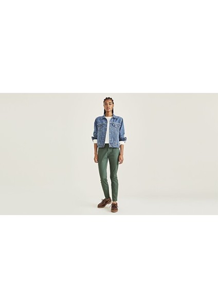 Weekend Chino Lacivert Skinny Fit Pantolon