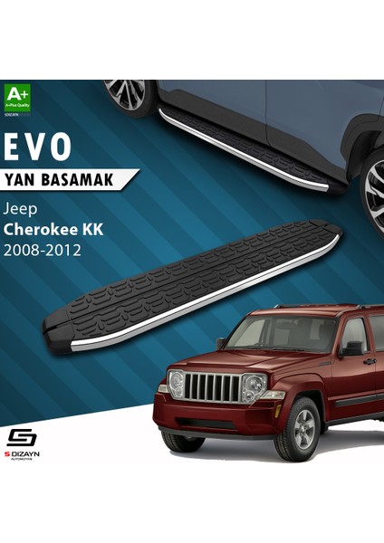 Jeep Cherokee KK Evo Krom Yan Basamak 153 Cm 2008-2012 A+ Kalite