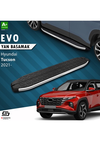Hyundai Tucson 4 Evo Krom Yan Basamak 173 Cm 2021-2024 A+ Kalite