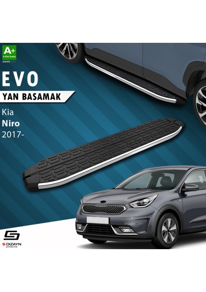 Kia Niro Evo Krom Yan Basamak 183 Cm 2017 Üzeri A+ Kalite
