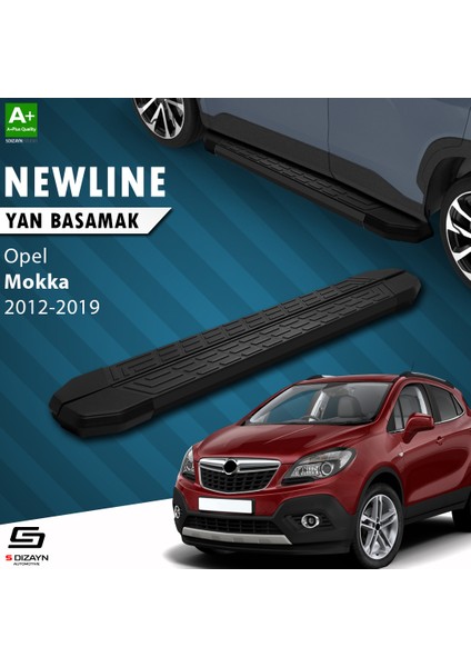 Opel Mokka NewLine Siyah Yan Basamak 163 Cm 2012-2019 A+ Kalite