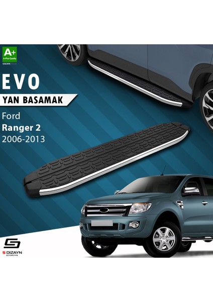 Ford Ranger 2 Evo Krom Yan Basamak 193 Cm 2006-2013 A+ Kalite