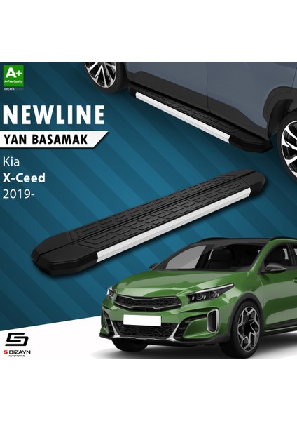 Kia XCeed NewLine Aluminyum Yan Basamak 183 Cm 2019 Üzeri A+ Kalite