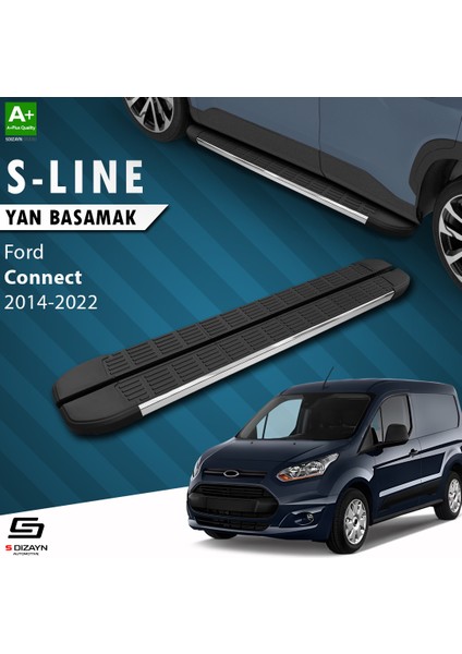 Ford Connect 2 S-Line Krom Yan Basamak 183 Cm 2014-2023 A+ Kalite