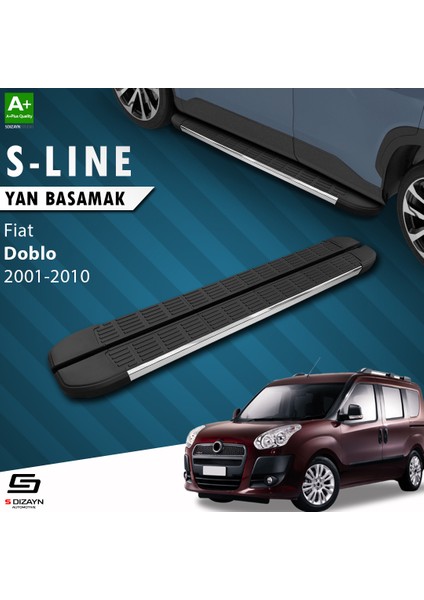 Fiat Doblo S-Line Krom Yan Basamak 183 Cm 2001-2010 A+ Kalite