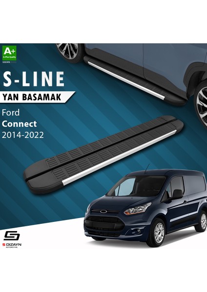 Ford Connect 2 S-Line Aluminyum Yan Basamak 183 Cm 2014-2023 A+ Kalite