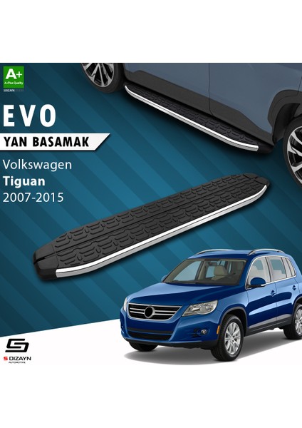 VW Tiguan Evo Krom Yan Basamak 173 Cm 2007-2015 A+ Kalite