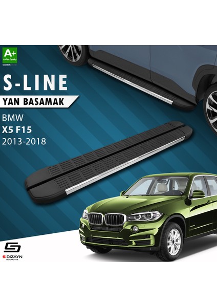 Bmw X5 F15 S-Line Krom Yan Basamak 193 Cm 2013-2018 A+ Kalite