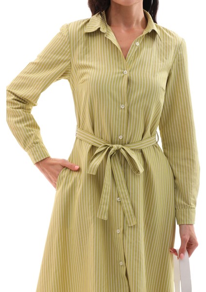 Uzun Kollu Gömlek Elbise modelleri