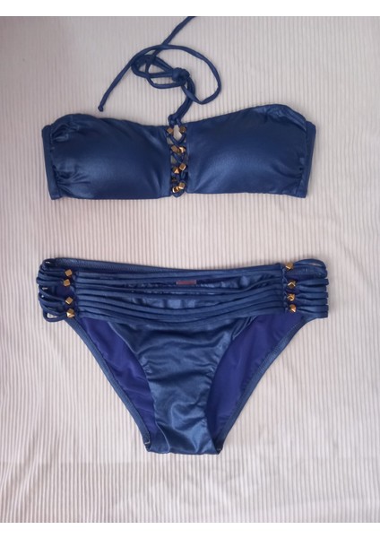 Lacivert Bikini Takımı