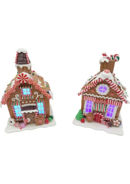 Happy Sugar Cookie Işıklı Ev Dekor 18 cm (Led'li)
