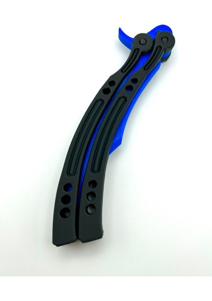 Oyuncak Cs Go 2 Kelebek Butterfly Plastik Maket Bıçak