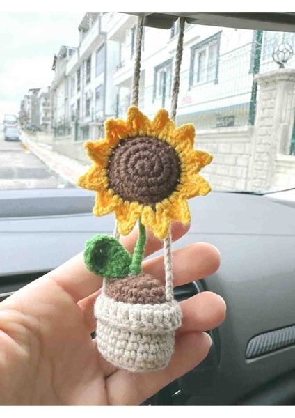 Ayçiçeği Araba Süsü Dikiz Aynası Süsü Hediyelik modelleri