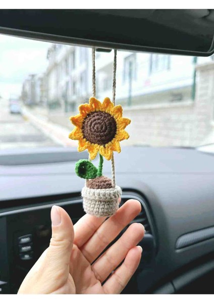 Ayçiçeği Araba Süsü Dikiz Aynası Süsü Hediyelik fırsatları