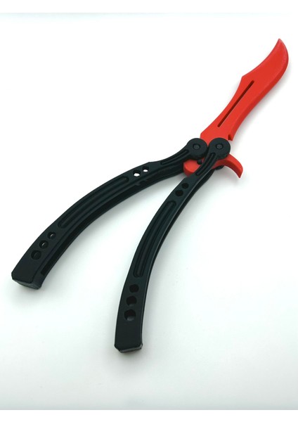 Oyuncak Cs Go 2 Kelebek Butterfly Plastik Maket Bıçak modelleri